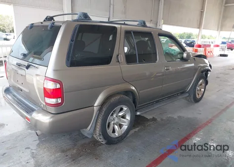 2004 Nissan Pathfinder Le Platinum z USA, uszkodzony, nr VIN JN8DR09X94W806286